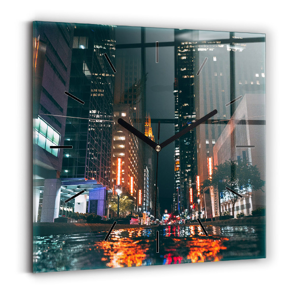 Orologio quadrato L'Hilton Houston