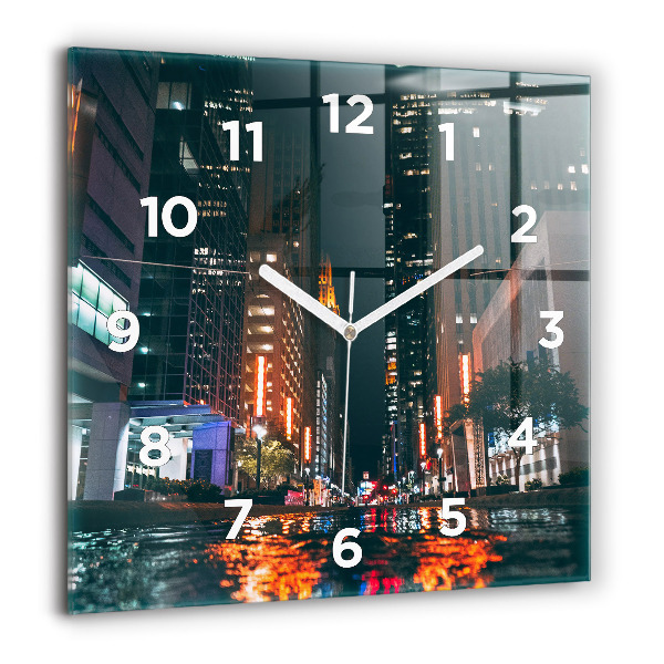 Orologio quadrato L'Hilton Houston