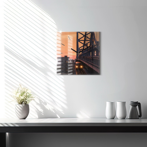 Orologio quadrato Ponte Benjamin Franklin