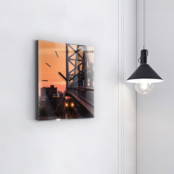 Orologio quadrato Ponte Benjamin Franklin