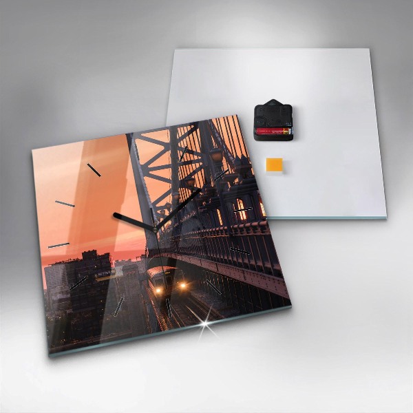 Orologio quadrato Ponte Benjamin Franklin