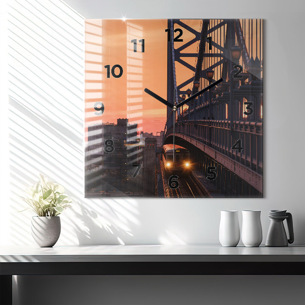 Orologio quadrato Ponte Benjamin Franklin