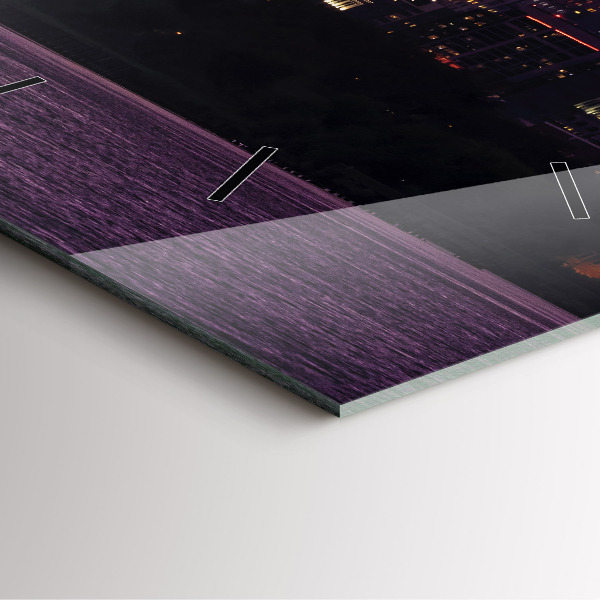 Orologio quadrato Skyline della città di Filadelfia