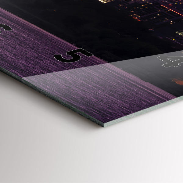 Orologio quadrato Skyline della città di Filadelfia