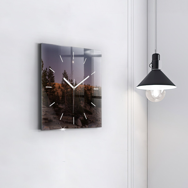 Orologio quadrato Strada rocciosa dello Yosemite