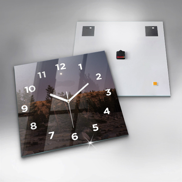 Orologio quadrato Strada rocciosa dello Yosemite