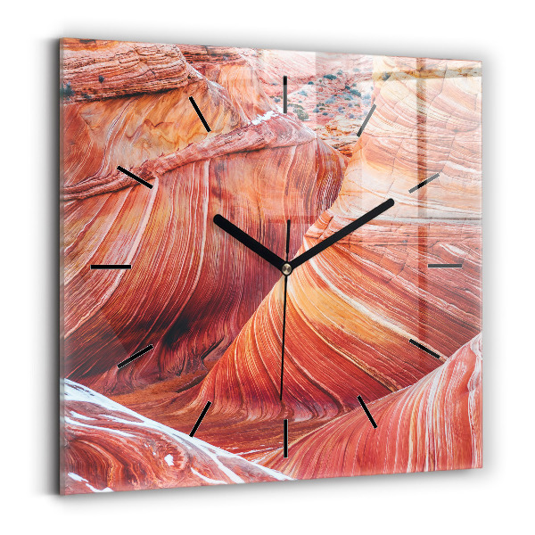Orologio quadrato Il pittoresco Grand Canyon