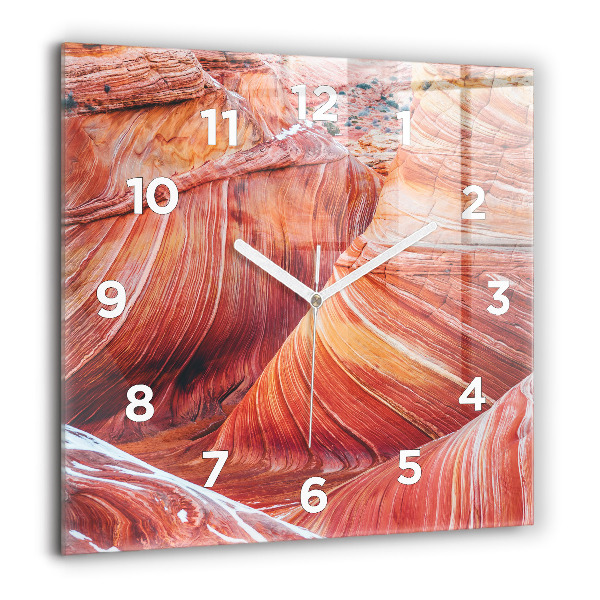 Orologio quadrato Il pittoresco Grand Canyon