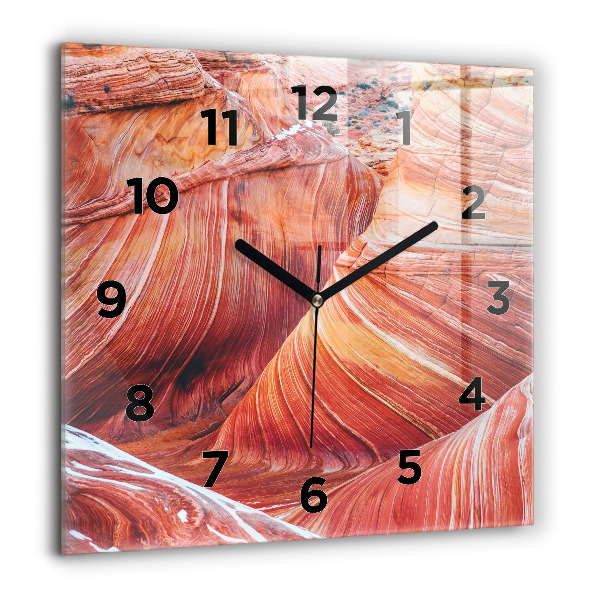 Orologio quadrato Il pittoresco Grand Canyon