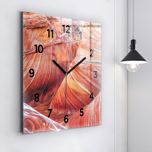 Orologio quadrato Il pittoresco Grand Canyon