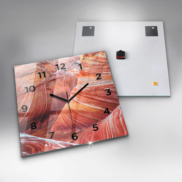 Orologio quadrato Il pittoresco Grand Canyon