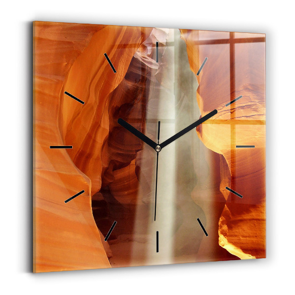 Orologio quadrato Canyon del deserto
