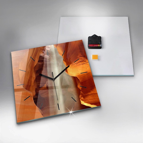 Orologio quadrato Canyon del deserto