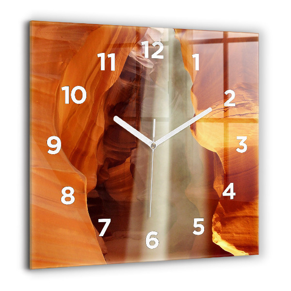 Orologio quadrato Canyon del deserto