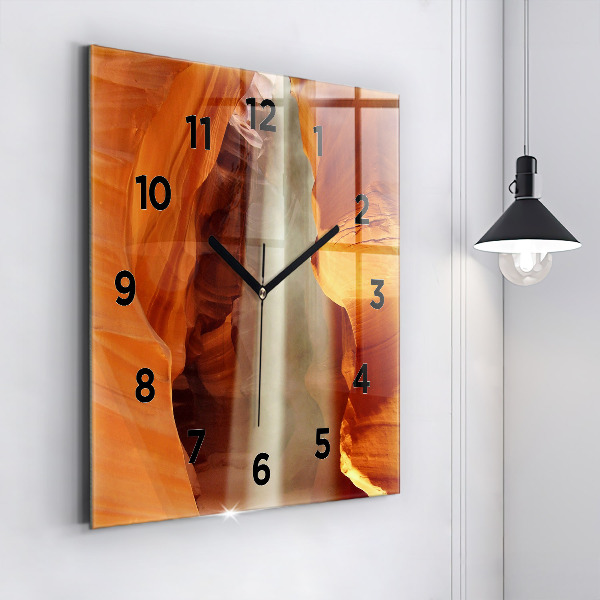 Orologio quadrato Canyon del deserto