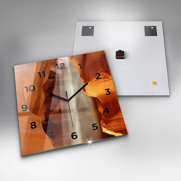 Orologio quadrato Canyon del deserto