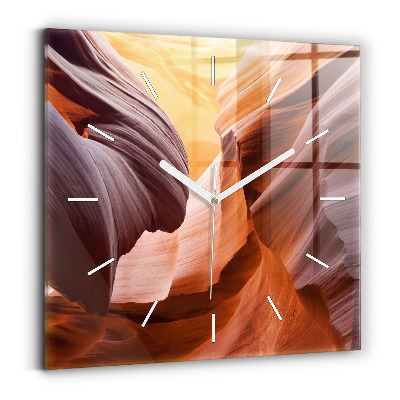 Orologio quadrato Canyon dell'Antilope