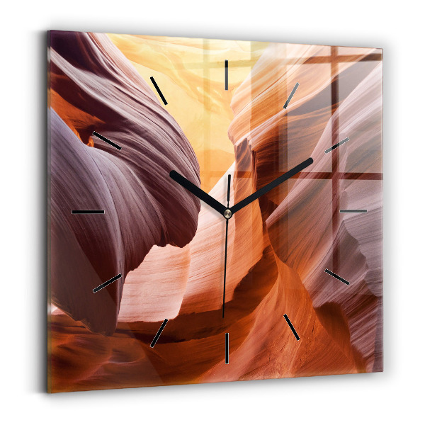Orologio quadrato Canyon dell'Antilope