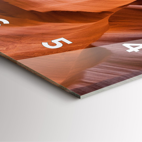 Orologio quadrato Canyon dell'Antilope