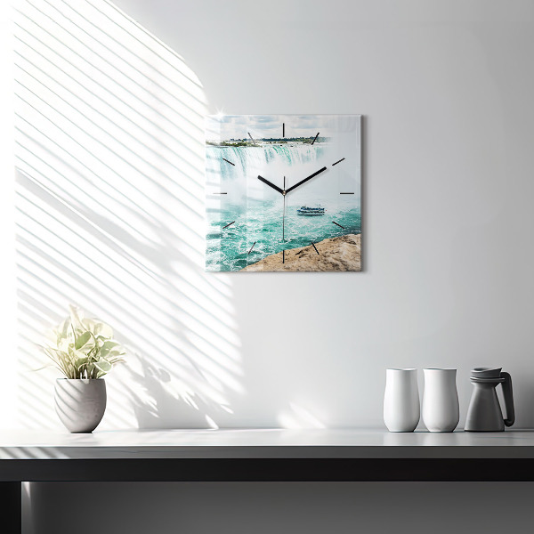 Orologio quadrato La barca e il Niagara