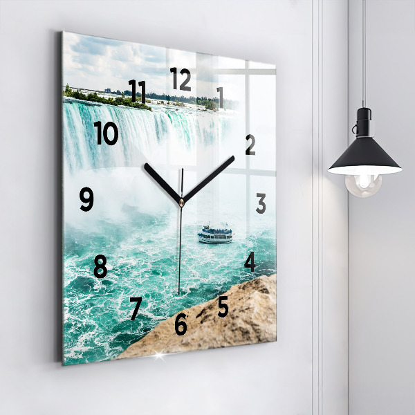 Orologio quadrato La barca e il Niagara