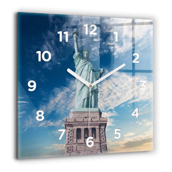 Orologio quadrato Statua della Libertà New York