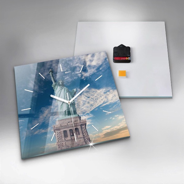 Orologio quadrato Statua della Libertà New York