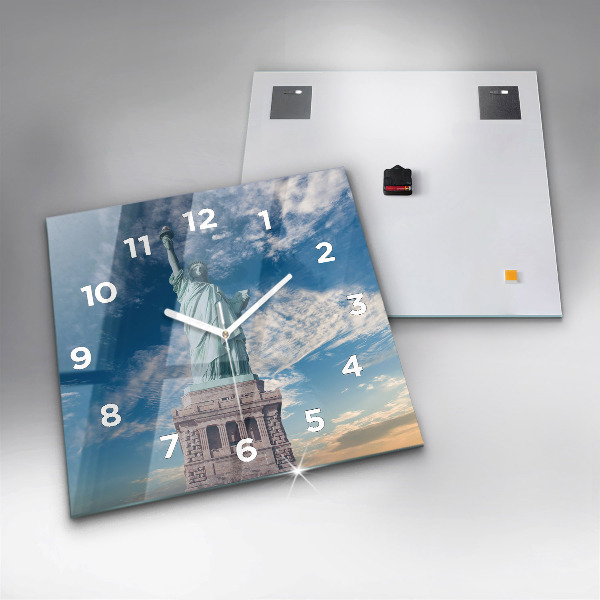 Orologio quadrato Statua della Libertà New York