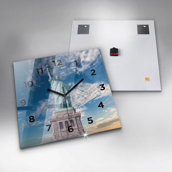 Orologio quadrato Statua della Libertà New York