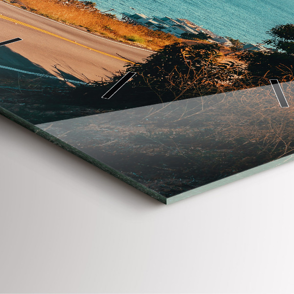 Orologio quadrato Palme a Malibu