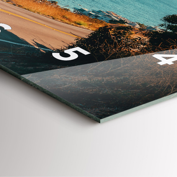 Orologio quadrato Palme a Malibu