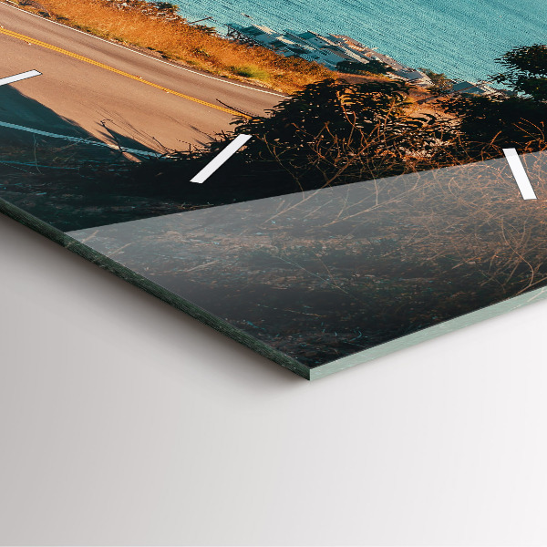 Orologio quadrato Palme a Malibu