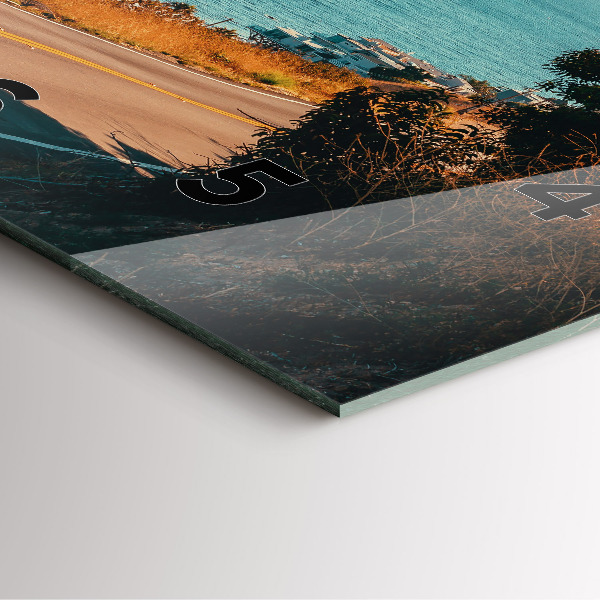 Orologio quadrato Palme a Malibu