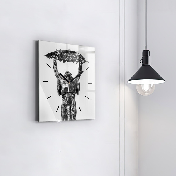 Orologio quadrato Statua della Libertà a Budapest