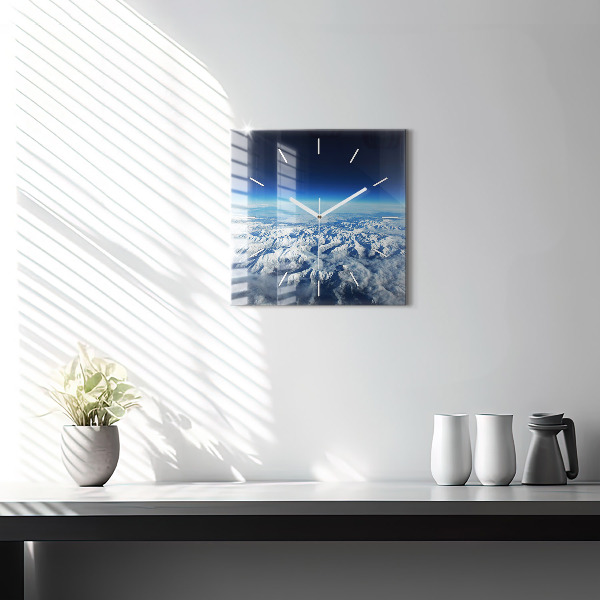 Orologio quadrato Paesaggio Montagne Pirenei