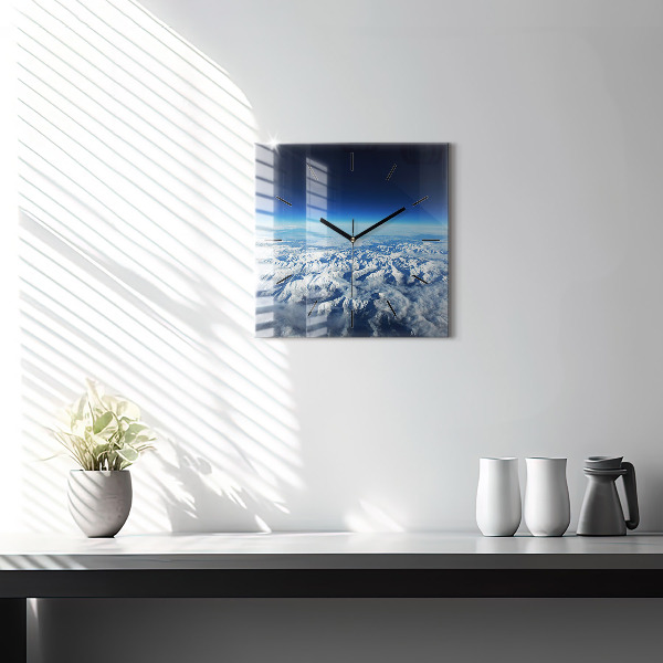 Orologio quadrato Paesaggio Montagne Pirenei