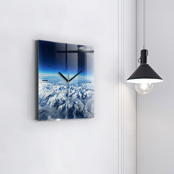 Orologio quadrato Paesaggio Montagne Pirenei