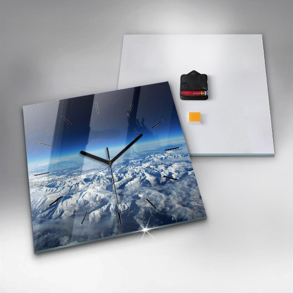 Orologio quadrato Paesaggio Montagne Pirenei