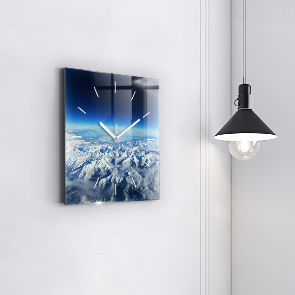 Orologio quadrato Paesaggio Montagne Pirenei