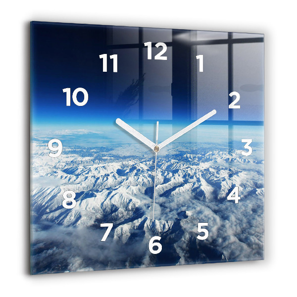 Orologio quadrato Paesaggio Montagne Pirenei