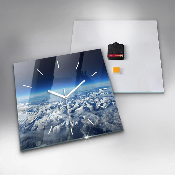 Orologio quadrato Paesaggio Montagne Pirenei