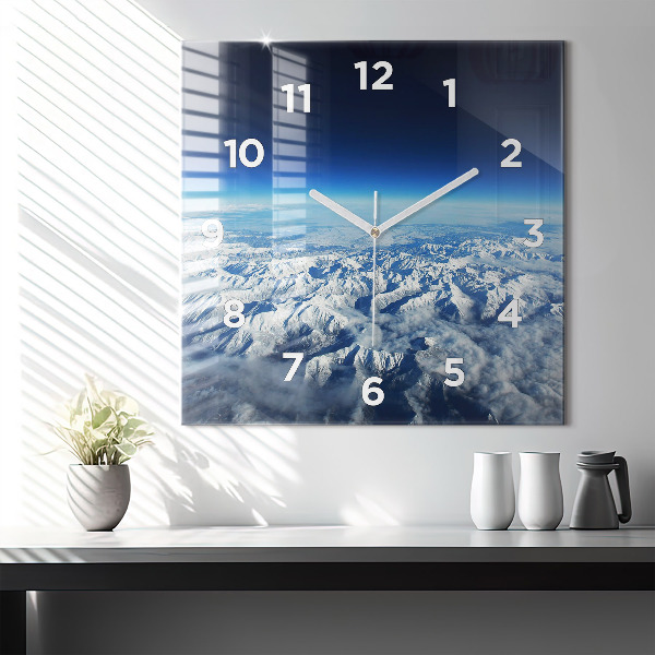 Orologio quadrato Paesaggio Montagne Pirenei