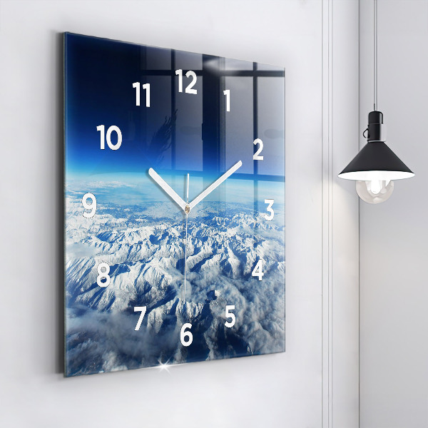 Orologio quadrato Paesaggio Montagne Pirenei