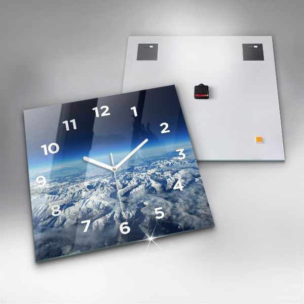 Orologio quadrato Paesaggio Montagne Pirenei