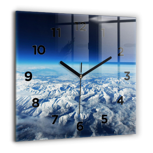 Orologio quadrato Paesaggio Montagne Pirenei