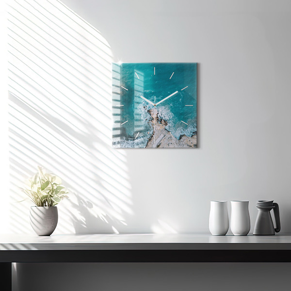 Orologio quadrato Fiordi in Costa Blanca