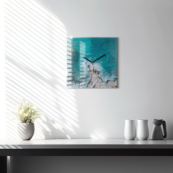 Orologio quadrato Fiordi in Costa Blanca