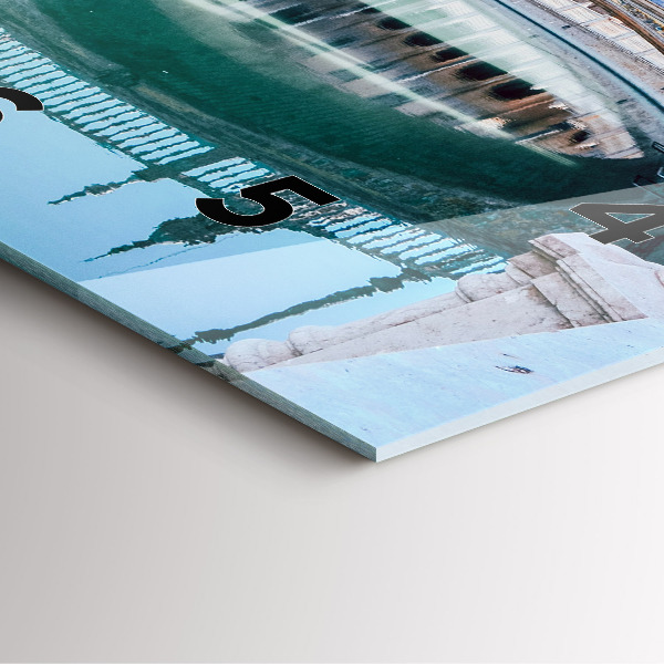 Orologio quadrato Plaza de Espana a Siviglia