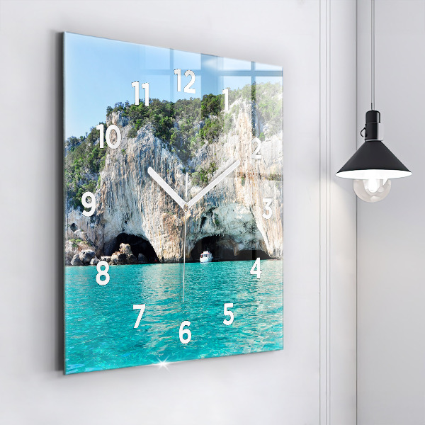Orologio quadrato Grotta sottomarina