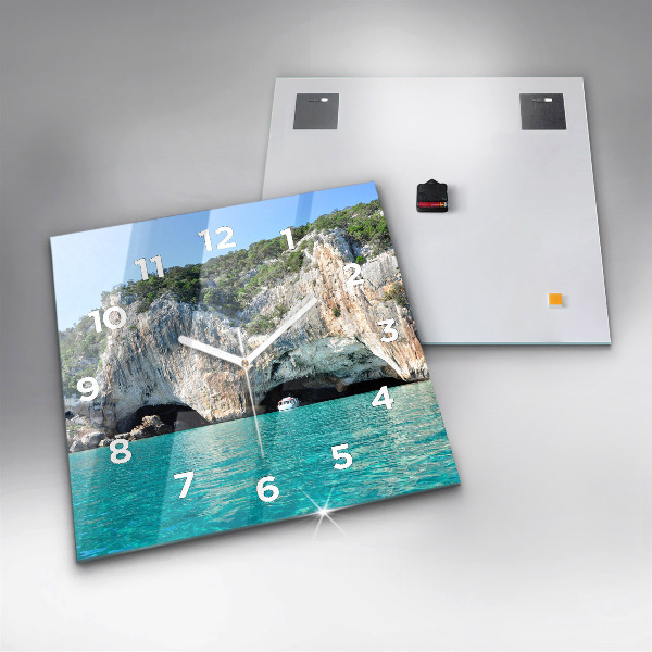 Orologio quadrato Grotta sottomarina